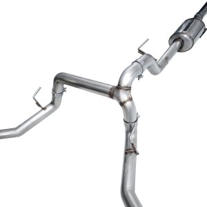 Ford F-150 Performance Exhaust - AWE Tuning - 0FG Resonated Cat-Back - Diamond Black - `21-`27 Ford F-150 Performance Exhaust - AWE Tuning - 0FG Resonated Cat-Back - Diamond Black - `21-`27